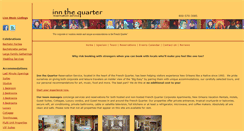 Desktop Screenshot of innthequarter.com